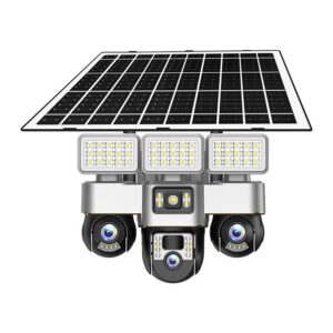 Imagem 4 de Câmara Solar V380 Tripla Lente 4G + Wi-Fi PTZ
